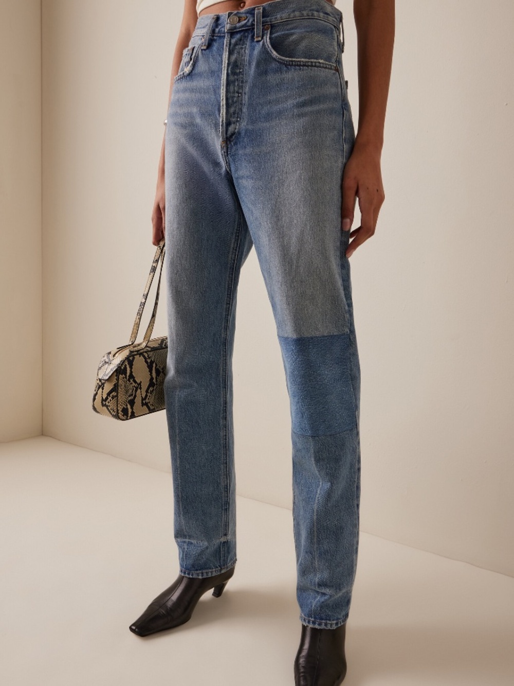 Agolde 90’s Rigid Mid-Rise Loose-Fit Jeans Size 28 NEW WITH TAGS